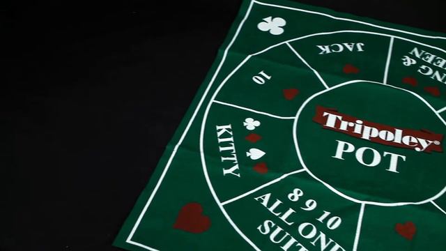 Ideal's Tripoley Deluxe Mat Edition Card Game (0C1241)