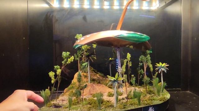 War Of The Worlds diorama. Martian war machine pegasus hobby.