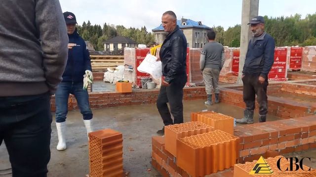 Мастер класс по укладке керамическихблоков