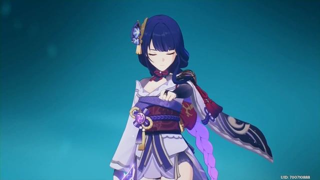 Мимолётные Сны. Сёгун Райдэн. Кат сцены .Genshin Impact PS4