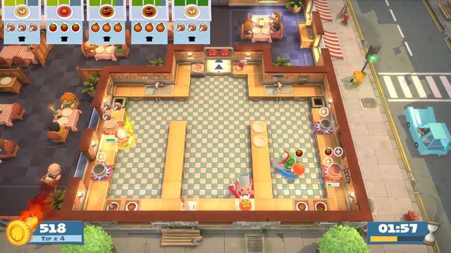 Overcooked! All You Can Eat - Overcooked 2-2 #PS5 3 Stars