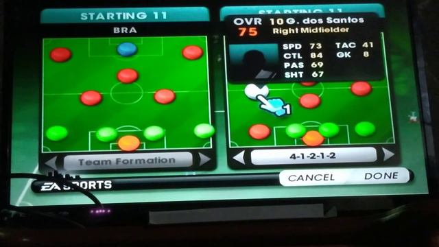 Partido De Simulacion Brazil Vs Mexico, ( Italia 90 En Fifa 13 Wii).