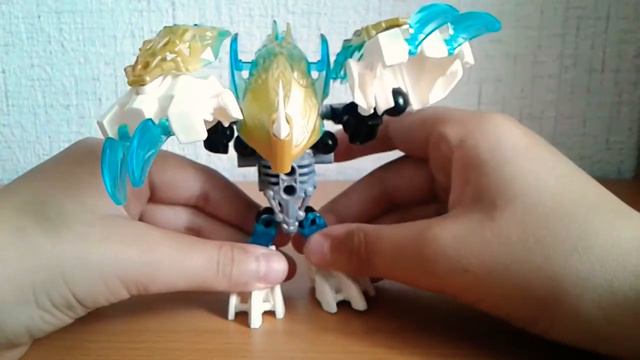 2 часть. Обзор китайского лего набора BIONICLE. Тотемное животное льда.