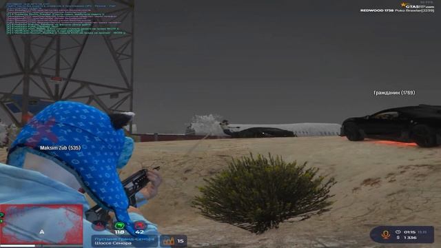 ДОМИНАЦИЯ НА ГОСНИКАМИ | ЩИТ ТОЛГКИНГ | GTA5RP REDWOOD