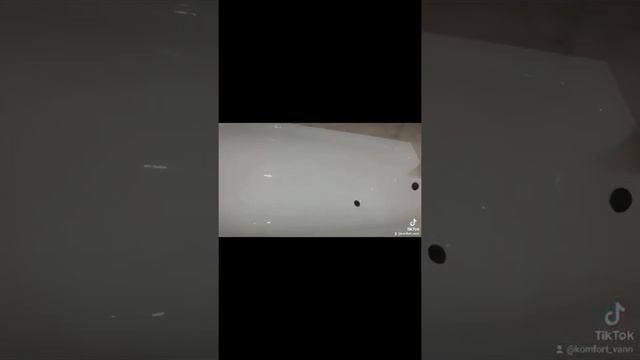 реставрация чугунной ванны с двухэтапным наливом и грунтовонием премиум класса #ремонтванн