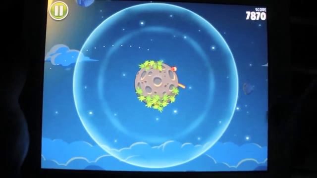 Angry Birds Space Pig Bang Level 1-1 3-Star Walkthrough IPhone/iPod/iPad 27870