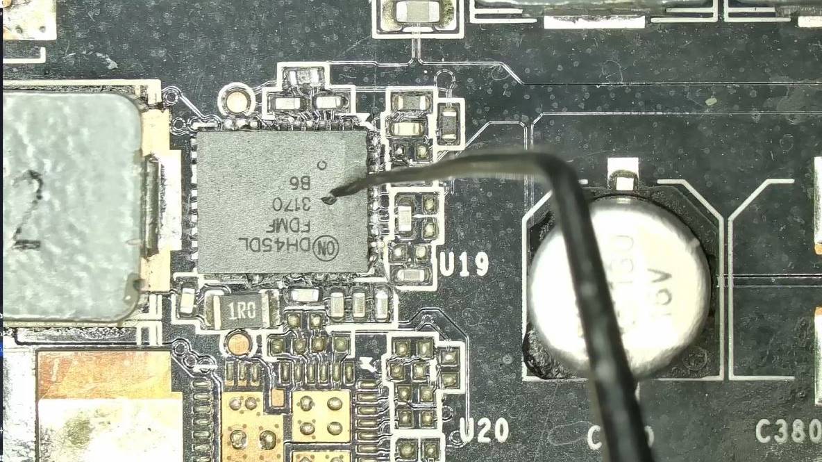 Подлость маленького конденсатора\\\\ Работа с шим-контроллером MP2891 на примере ремонта RTX4070ti