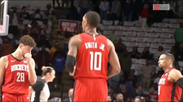 Огляд матчу предсезонки Пеліканс Рокетс