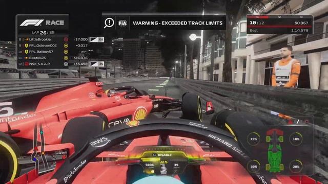 THE FERRARI'S CRASH AT MONACO