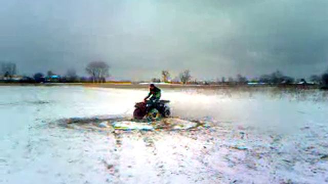YAMAHA 400 Drifting