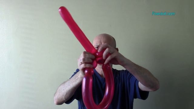One Balloon Crown. How To Make Balloon Crown