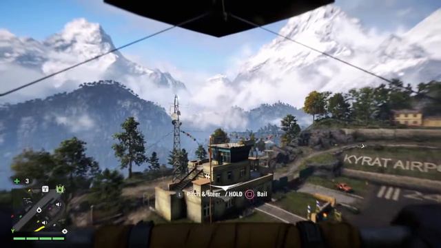 Far Cry® 4 Hang Glider To Zipline