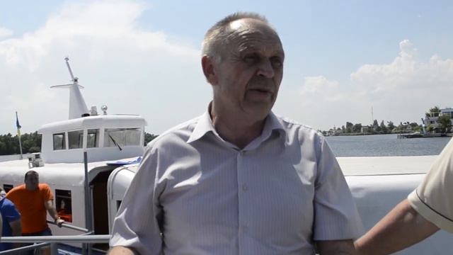 Новый причал в Гидропарке