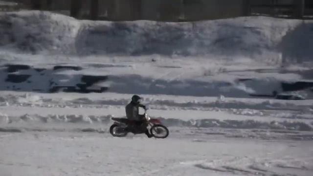 Зимние покатушки.