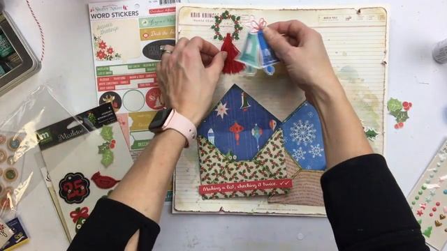 'Tis The Season 2019 Day 4- Scrapbooking Process #230- 