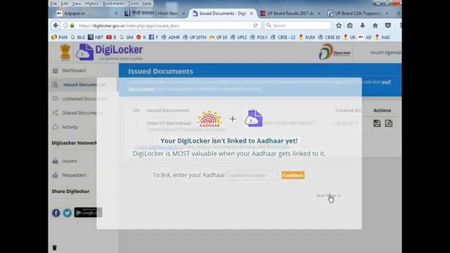 How to Download CBSE Certificate Online 2017 l Digilocker