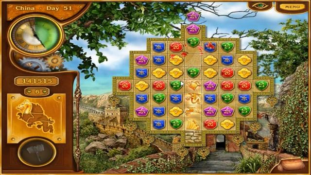 Around The World In 80 Days - Gameplay Part 8 - China Day 48 - 54 - Old PC Games