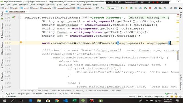 FireBase Lecture 5 - Save Record With Authentication UID