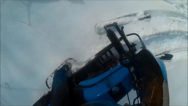 На самодельных снегоходах сравнительный тест в одинаковых условиях