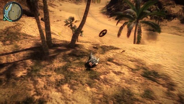 Just Cause 2 - Падение с мотоцикла