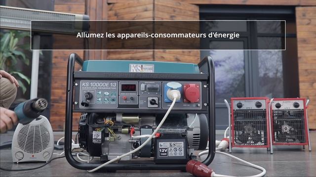 Générateurs à Essence TM «Könner & Söhnen» Avec Système VTS (modèles 1/3)