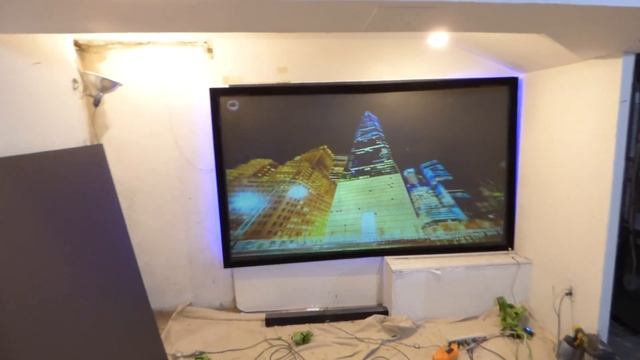 FIRST Look At Our New Luminous  Superior ALR Cinema On A 100
