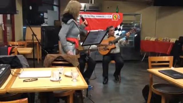 Peña Tomas Eugenio El Mono Gourmet 04/08/18 Bienvenida Canta Mirta “Balada Para Un Loco”con Los Mae