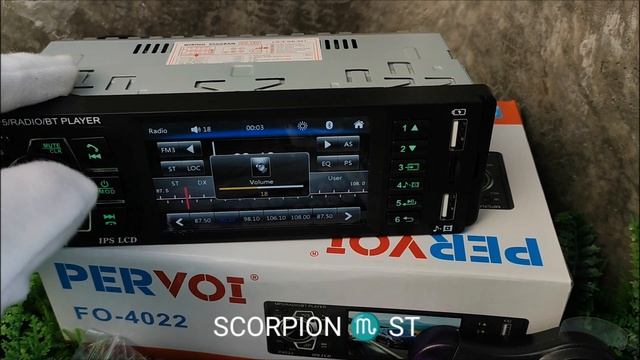 Магнитола Pervoi 4022