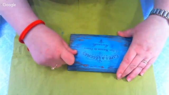 Наталья Блисс  Винтажный сундук Парижские улочки