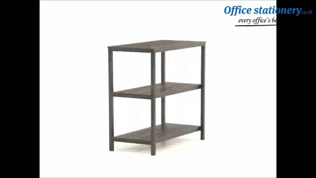 Teknik Office Industrial Style 2 Shelf Bookcase Now Available At OfficeStationery.co.uk
