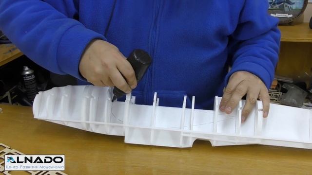 Модель самолета Пе-8 1500 / 2 часть / ALNADO