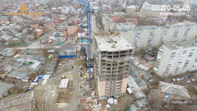 Ход строительства ЖК 'СЕЛЬМАШ' за ноябрь 2017г.