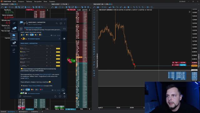 Проснулся и уже сотку $ заработал! Алгоритм торговли на Binance Futures! Трейдинг, Криптовалюта