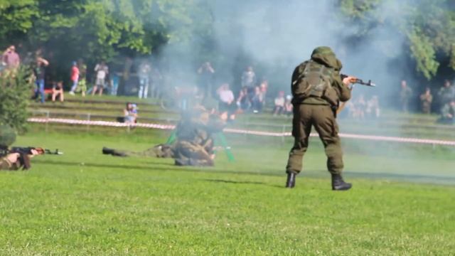 Праздник приуроченный ко дню пограничника. Советск 27.05.2016