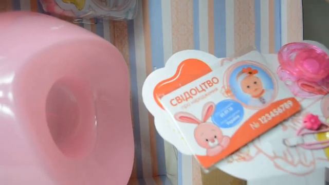 Кукла пупс украинский красный костюмчик 9 предметов 8 функций