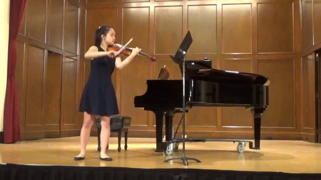 Audrey Sun -- Bach Partita No.3 E Major Preludio