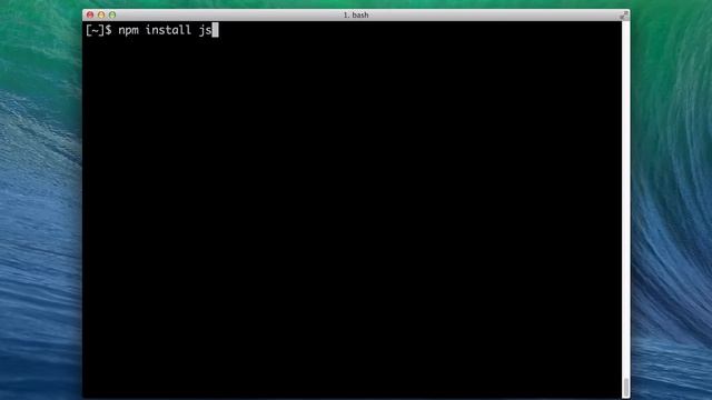 Installing npm packages globally