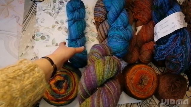 Пряжные запасы, часть №3🧶#екатеринаалександрова