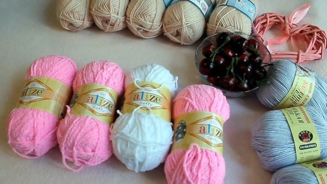 Покупка новой пряжи  Много новой пряжи