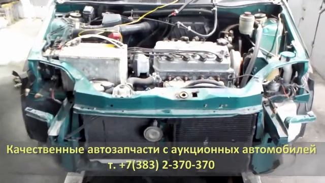 Контрактный двигатель D13B. Запуск перед разбором HONDA LOGO GA3 (ХОНДА ЛОГО)