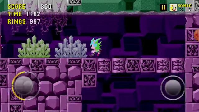 играю Соник 1 за супер Соника часть 2