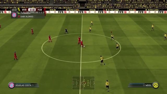 FIFA 16  Borussia Dortmund X Bayern Munich PS3
