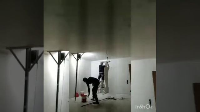 Нанесения шпаклёвки валиком...