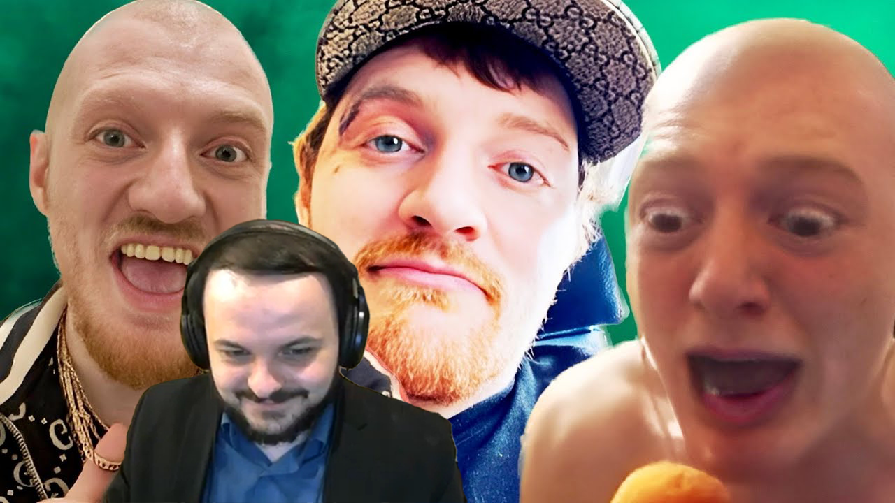 Жмиль смотрит ролик с канала Shvets - VJLINK — рыжий демон русского YouTube