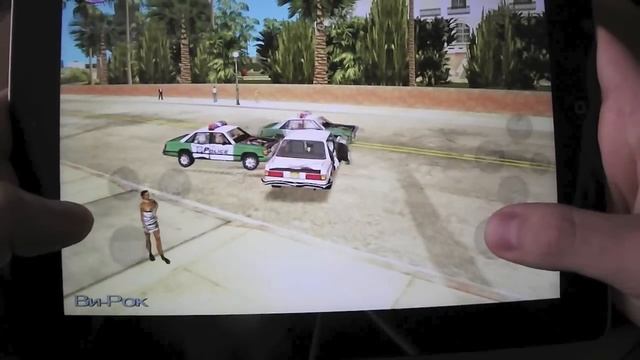 GTA Vice City IOS на IPad 4, Gameplay, мнение