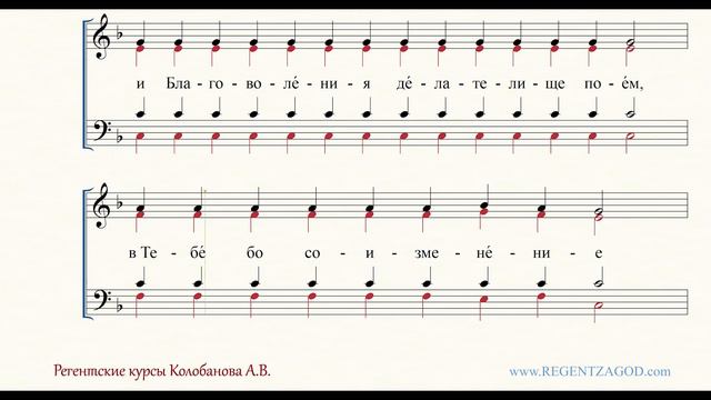 Глас 4, песнь 9, ирмос: 