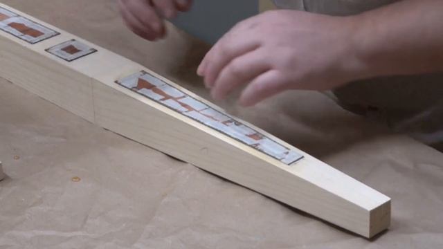 Die Antike Kommode 4 - Furnieren Der Tischbeine