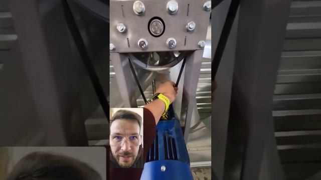 Добавили модификацию в конструкцию вентилятора для избежания ослабления натяжения ремня.