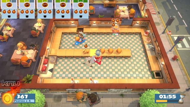 Overcooked | PS5 | Modo Historia - 1-1 | 3 ESTRELLAS