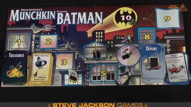 SJGames Live - Today We're Playing Steve Jackson's Munchkin Presents Batman!